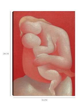 Cuadro decorativo Madre (Madonna rosa) (1933) técnica mixta Cuadros Jr Gente