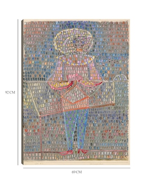Cuadro decorativo Niño disfrazado (1931) técnica mixta Cuadros Jr Divertido