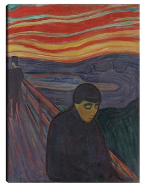 Cuadro decorativo Desesperación (1894) técnica mixta Cuadros Jr Gente