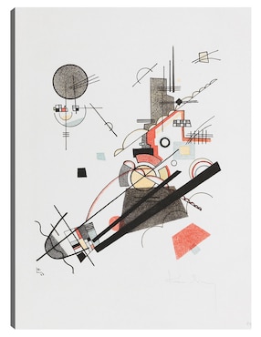 Cuadro decorativo Fröhlicher Aufstieg (1923) técnica mixta Cuadros Jr Bocetos