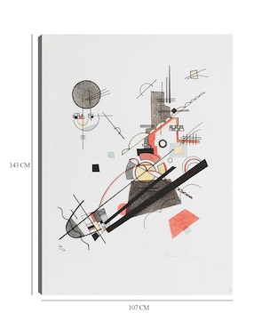Cuadro decorativo Fröhlicher Aufstieg (1923) técnica mixta Cuadros Jr Bocetos