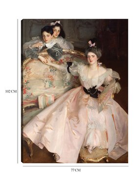 Cuadro decorativo La señora Carl Meyer y sus hijos (1896) técnica mixta Cuadros Jr Gente
