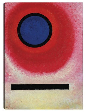 Cuadro decorativo Círculo azul II (1925) técnica mixta Cuadros Jr Colores