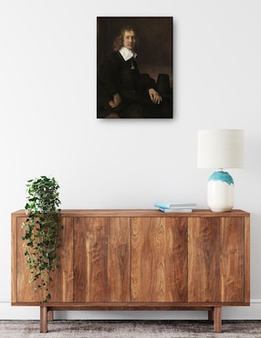 Cuadro decorativo Un joven sentado a una mesa (posiblemente Govaert Flinck) (c. 1660) técnica mixta Cuadros Jr Gente