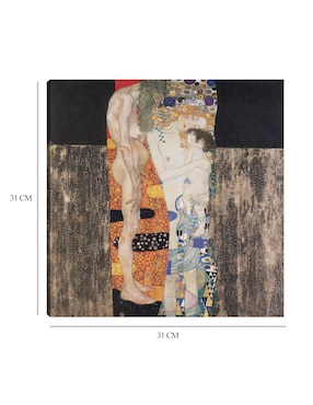 Cuadro decorativo Las tres edades de la mujer (1905) técnica mixta Cuadros Jr Gente