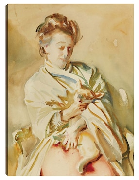Cuadro decorativo Flora Priestley (hacia 1907) técnica mixta Cuadros Jr Gente