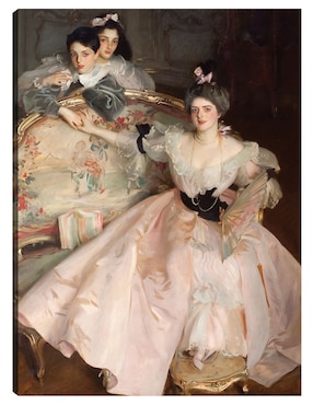 Cuadro decorativo La señora Carl Meyer y sus hijos (1896) técnica mixta Cuadros Jr Gente