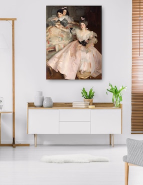 Cuadro decorativo La señora Carl Meyer y sus hijos (1896) técnica mixta Cuadros Jr Gente