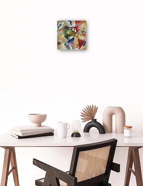 Cuadro decorativo técnica mixta Cuadros Jr Colores
