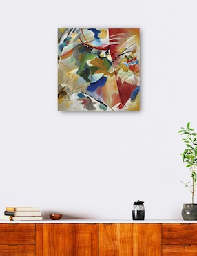 Cuadro decorativo técnica mixta Cuadros Jr Colores