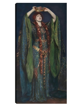 Cuadro decorativo Ellen Terry como Lady Macbeth (1889) técnica mixta Cuadros Jr Gente