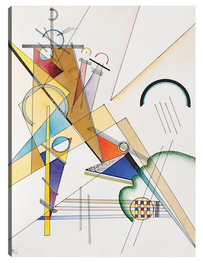 Cuadro decorativo Tejido (1923) técnica mixta Cuadros Jr Formas