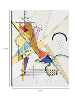 Cuadro decorativo Tejido (1923) técnica mixta Cuadros Jr Formas