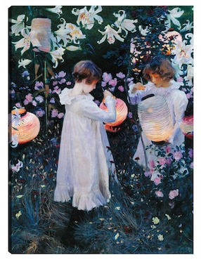Cuadro decorativo Clavel, lirio, lirio, rosa (1885) técnica mixta Cuadros Jr Gente