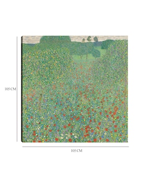 Cuadro decorativo Prado de amapolas en flor (1907) técnica mixta Cuadros Jr Primavera