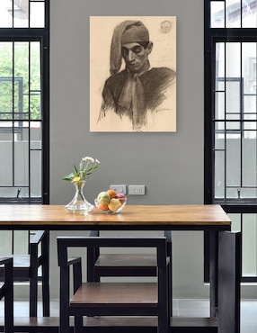 Cuadro decorativo Jimmy Corsini (hacia 1901) técnica mixta Cuadros Jr Gente