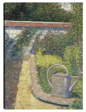 Cuadro decorativo La regadera – Jardín de Le Raincy (C. 1883) técnica mixta Cuadros Jr Campos