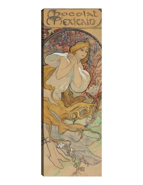 Cuadro decorativo Chocolate Mexicano técnica mixta Cuadros Jr Publicidad