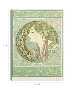 Cuadro decorativo Laurel (1901) técnica mixta Cuadros Jr Gente