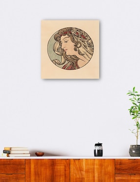 Cuadro decorativo Vidriera para la fachada de la boutique Fouquet VI técnica mixta Cuadros Jr Gente