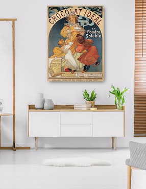 Cuadro decorativo Chocolate Ideal (antes de 1897) técnica mixta Cuadros Jr Publicidad