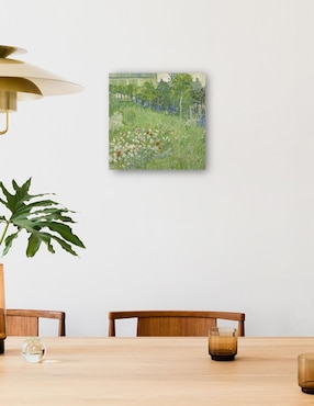 Cuadro decorativo El jardín de Daubigny técnica mixta Cuadros Jr Primavera