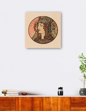 Cuadro decorativo Vidriera para la fachada de la boutique Fouquet IV técnica mixta Cuadros Jr Gente