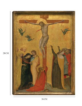 Cuadro decorativo La Crucifixión, c. 1320/1325 técnica mixta Cuadros Jr Figuras Celestiales