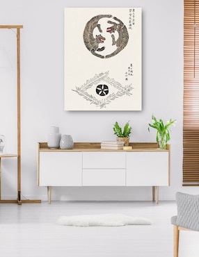 Cuadro decorativo técnica mixta Cuadros Jr Formas