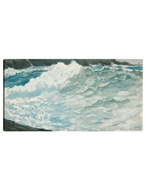 Cuadro Decorativo Surf, Cuello De Prout (1883) Técnica Mixta Cuadros Jr Océanos