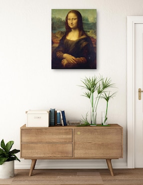 Cuadro decorativo Mona Lisa (1503-1506) técnica mixta Cuadros Jr Gente