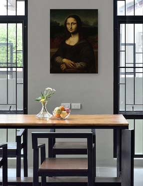 Cuadro decorativo Mona Lisa técnica mixta Cuadros Jr Gente