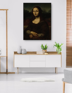 Cuadro decorativo Mona Lisa técnica mixta Cuadros Jr Gente