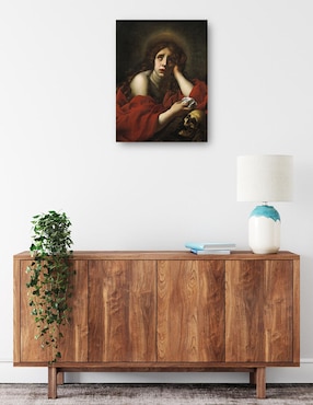 Cuadro decorativo La Penitente María Magdalena técnica mixta Cuadros Jr Figuras Celestiales