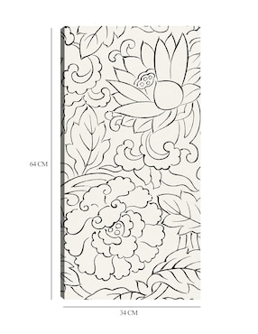 Cuadro decorativo técnica mixta Cuadros Jr Floración