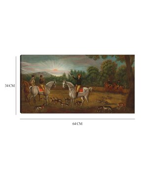 Cuadro decorativo El inicio de la caza, c. 1800 técnica mixta Cuadros Jr Gente