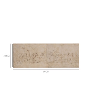 Cuadro decorativo La Última Cena, c. 1515 técnica mixta Cuadros Jr Religión y Espiritualidad