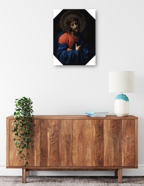 Cuadro decorativo Ecce Homo - He aquí el hombre - Jesús técnica mixta Cuadros Jr Figuras Celestiales