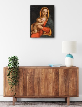 Cuadro decorativo Virgen y el Niño (siglo XVI) técnica mixta Cuadros Jr Vírgenes