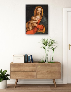 Cuadro decorativo Virgen y el Niño (siglo XVI) técnica mixta Cuadros Jr Vírgenes