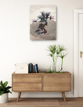 Cuadro decorativo Ladera con macizos de maguey (1898-1899) técnica mixta Cuadros Jr Formas