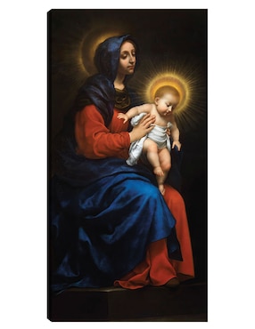 Cuadro decorativo Virgen con el Niño (1570-1575) técnica mixta Cuadros Jr Vírgenes