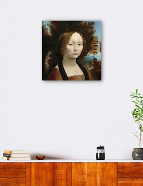 Cuadro decorativo Ginevra de' Benci [anverso], c. (1474-1478) técnica mixta Cuadros Jr Gente