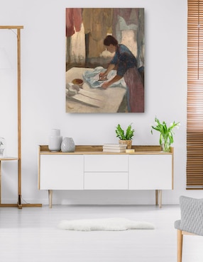 Cuadro decorativo Mujer planchando (nga.gov) técnica mixta Cuadros Jr Gente