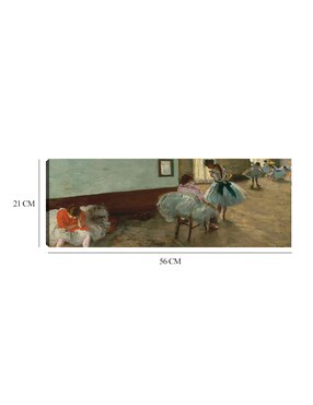 Cuadro decorativo La lección de danza, c. 1879 técnica mixta Cuadros Jr Gente