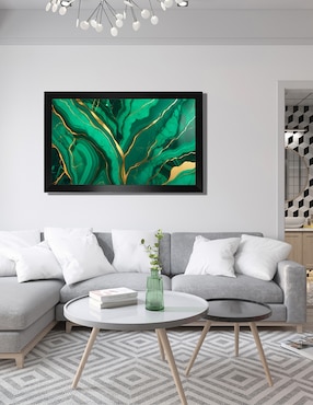 Cuadro decorativo Pixelarte diseño mármol