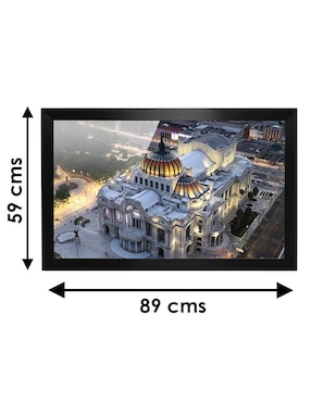 Cuadro decorativo Pixelarte bellas artes