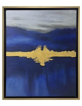 Pintura Gold Belt técnica acrílico Lune Art Gallery