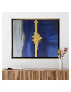 Pintura Gold Belt técnica acrílico Lune Art Gallery