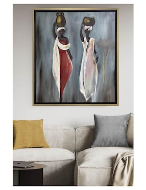 Pintura Dos joyas técnica acrílico Lune Art Gallery Culture